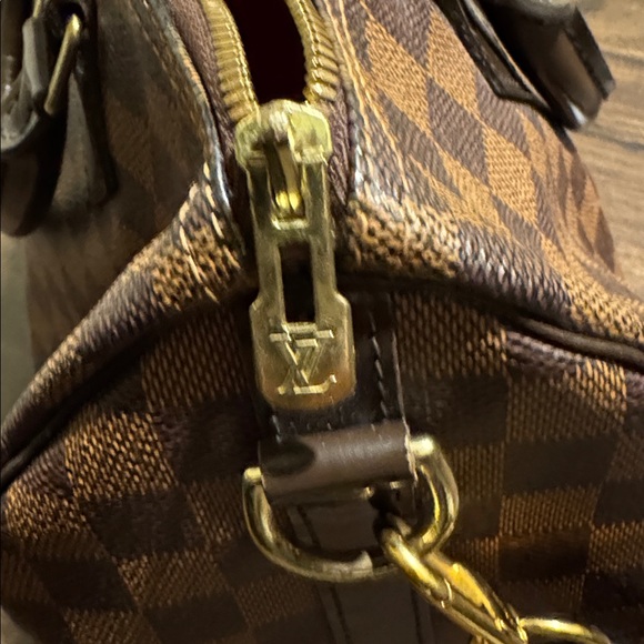 Louis Vuitton Damier Ebene Speedy Bandoulière - Picture 12 of 13